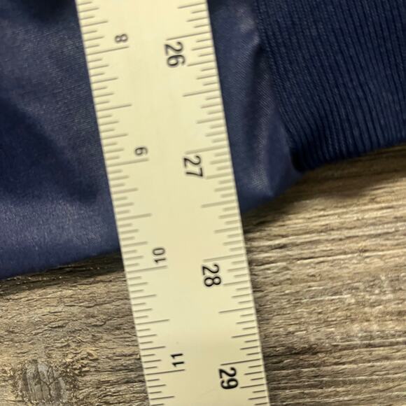 Vintage 80s Blue Mens XL Coca Cola Bomber Employee Windbreaker Jacket Workwear - Picture 6 of 7